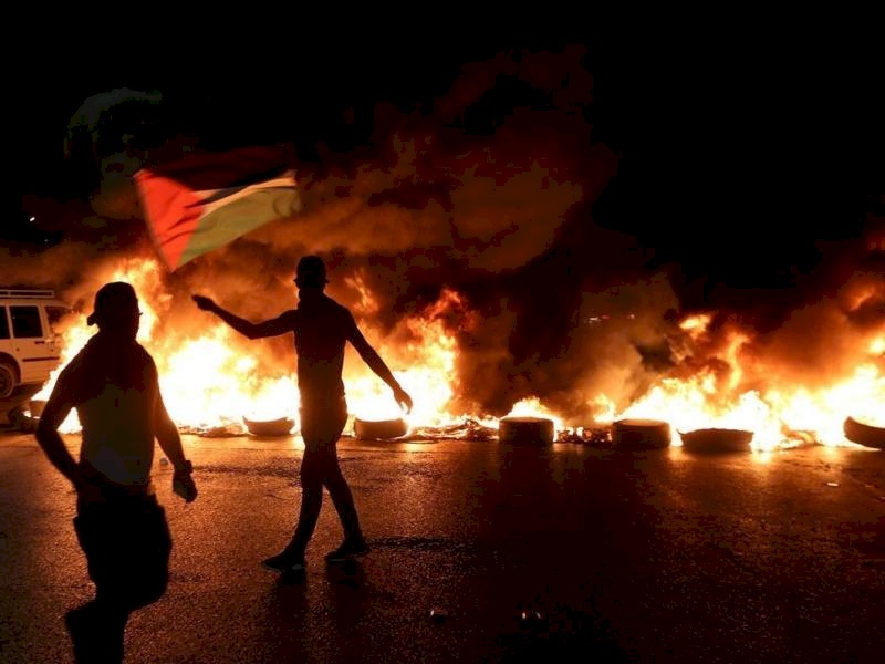 محدث| اصابات بينها واحدة خطيرة خلال مواجهات مع الاحتلال في برقة