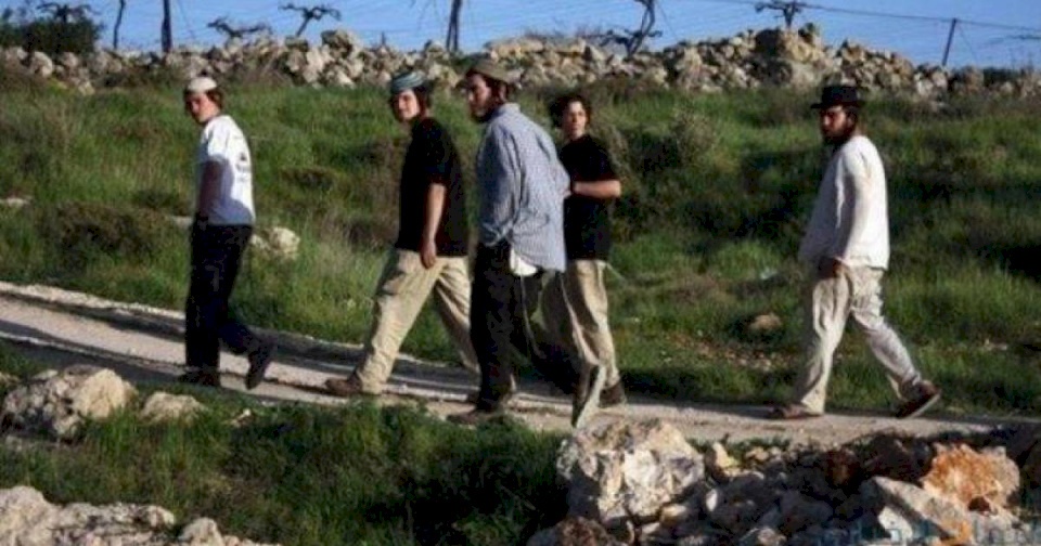 مستوطنون يهاجمون منازل المواطنين في بلدة سبسطية