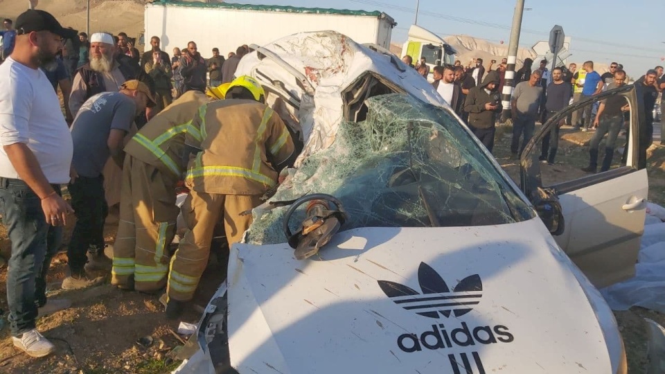 7 وفيات في حادث سير مروع قرب منطقة فصايل شمال أريحا