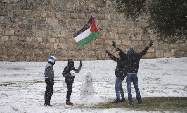 تطورات المنخفض الجوي الحالي وموجة قطبية شديدة البرودة تضرب فلسطين نهاية الاسبوع