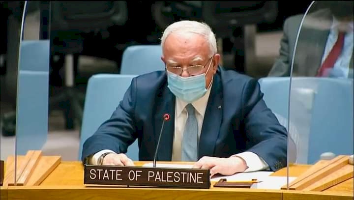 المالكي أمام مجلس الأمن: اسرائيل تواصل حربها ضد شعبنا 