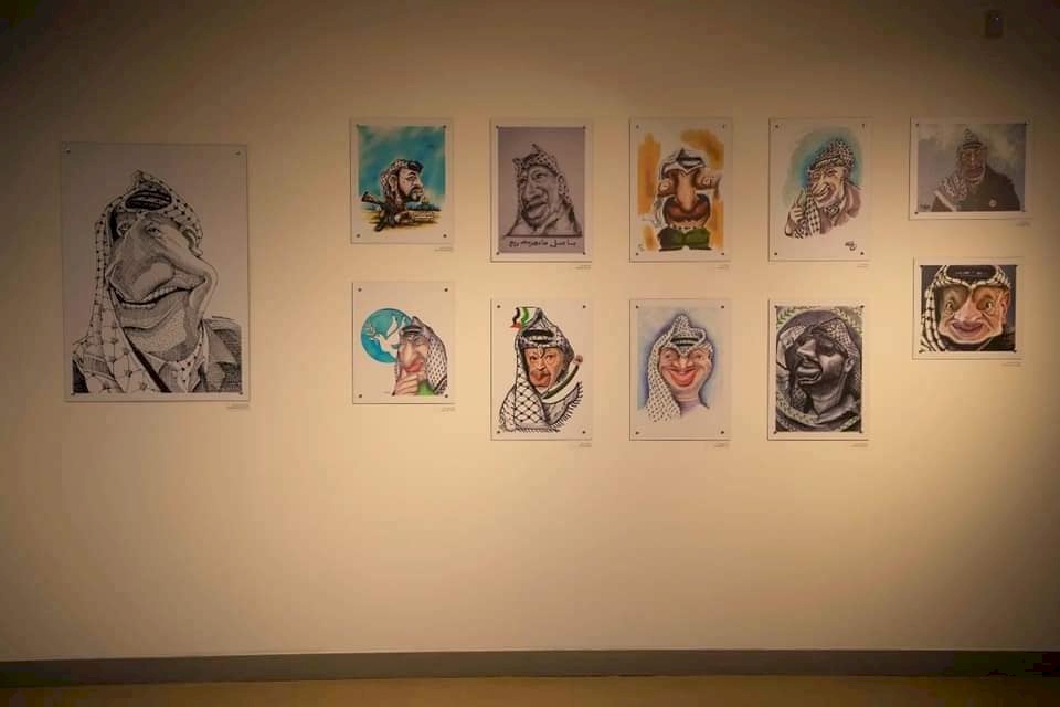 صور كاريكاتورية "مسيئة" للشهيد ياسر عرفات تثير ضجة واسعة