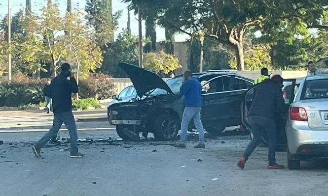 إصابة امرأة وطفلة بانفجار سيارة في رحوفوت