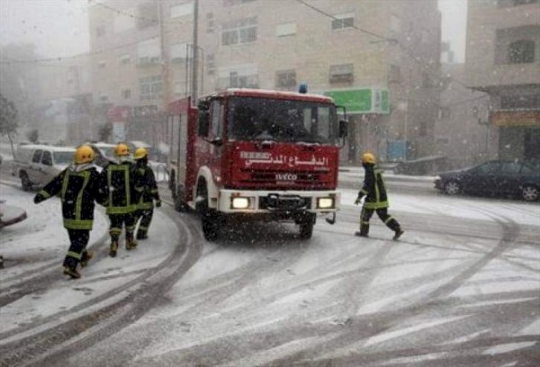 الدفاع المدني يرفع جاهزيته لاستقبال المنخفض ويقدم نصائح للمواطنين