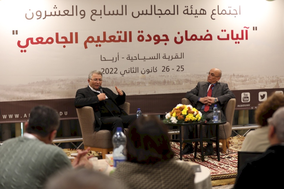 أ.د. أبو كشك: جامعة القدس بحثية متطورة وتقود مشاريع ناشئة إلى جانب مهمتها التعليمية