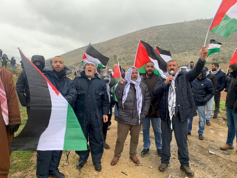 إصابات خلال مواجهات مع الاحتلال في بيت دجن