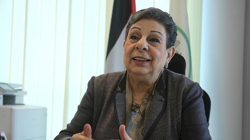 عشراوي تقرر عدم المشاركة باجتماع المجلس المركزي