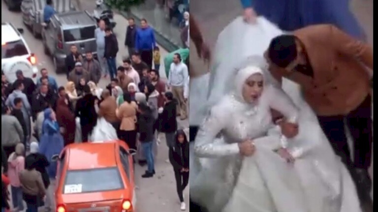 مصر.. أول تعليق حكومي على فيديو ضرب عريس لعروسه المثير للجدل