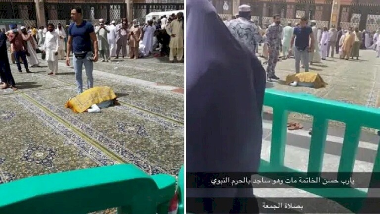 السعودية تكشف حقيقة وفاة أحد المصلين ساجدا في المسجد النبوي