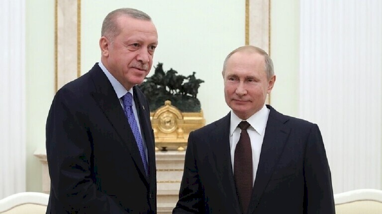 الرئاسة التركية: أردوغان بحث هاتفيا مع بوتين الوضع في أوكرانيا
