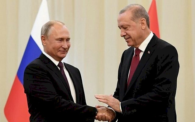أردوغان وبوتين يجتمعان في إيران لبحث الأزمة السورية