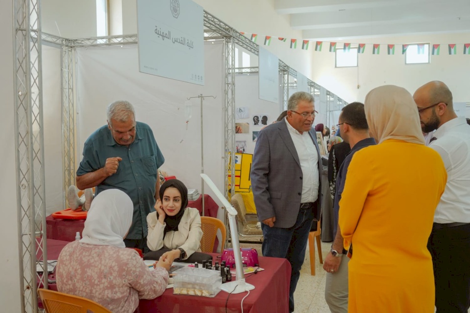 جامعة القدس تطلق فعاليات "أيام جامعة القدس" الإرشادية لطلبة الثانوية العامة