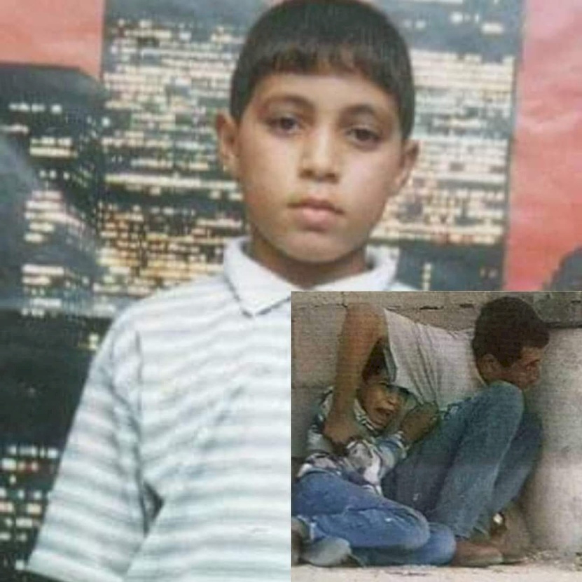 بالصور| 22عاماً على اغتيال الطفل محمد الدرة في حضن والده