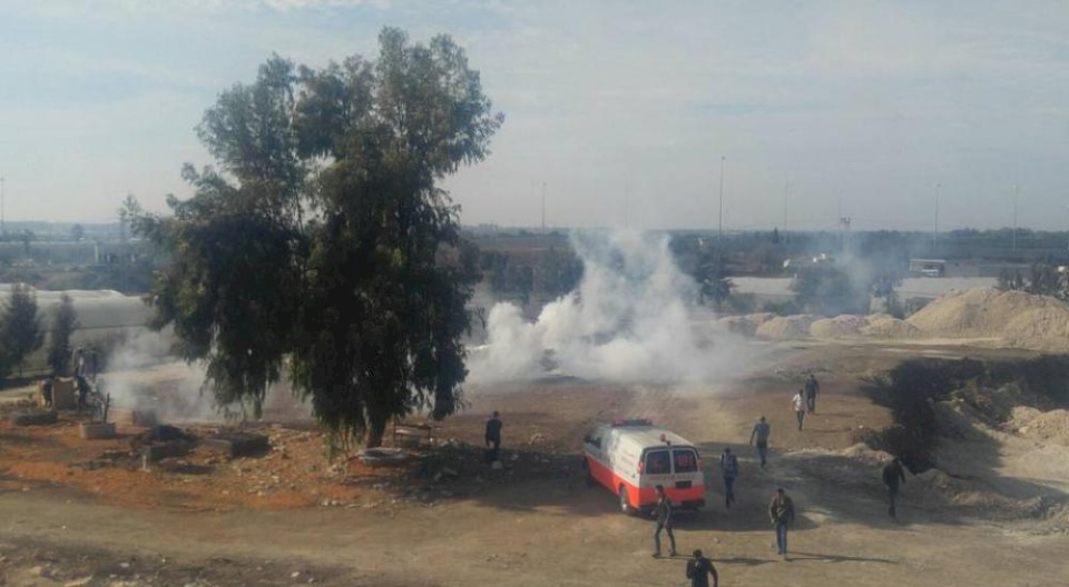 إصابة عشرات الطلبة في "خضوري" بالرصاص والاختناق في اعتداء للاحتلال على الجامعة