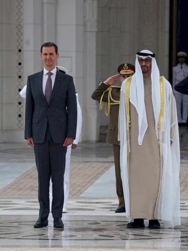 صور: الرئيس السوري يجري زيارة رسمية لدولة الإمارات 