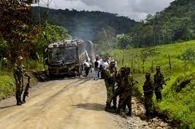 جيش التحرير الوطني يقتل تسعة جنود في هجوم في كولومبيا