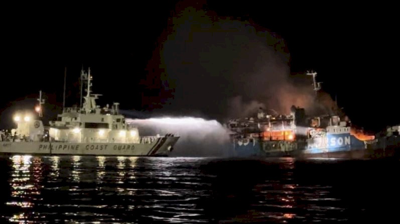 ارتفاع حصيلة ضحايا الحريق بسفينة ركاب في الفلبين إلى 31 قتيلا