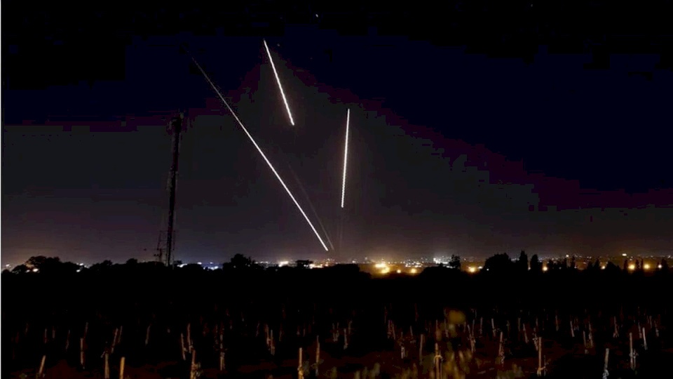 إطلاق صواريخ من شمال قطاع غزة تجاه سديروت