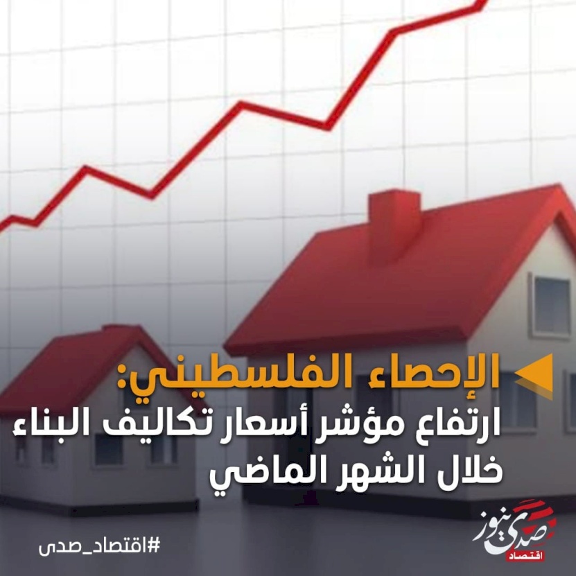 الإحصاء: ارتفاع مؤشر أسعار تكاليف البناء خلال آذار