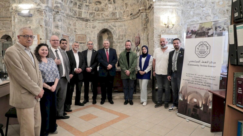 جامعة القدس تستضيف اللقاء الدوري السادس لرؤساء الجامعات الفلسطينية في حرم القدس