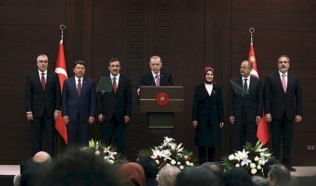 حكومة أردوغان الجديدة: تغييرات جذرية بالوزارات السيادية