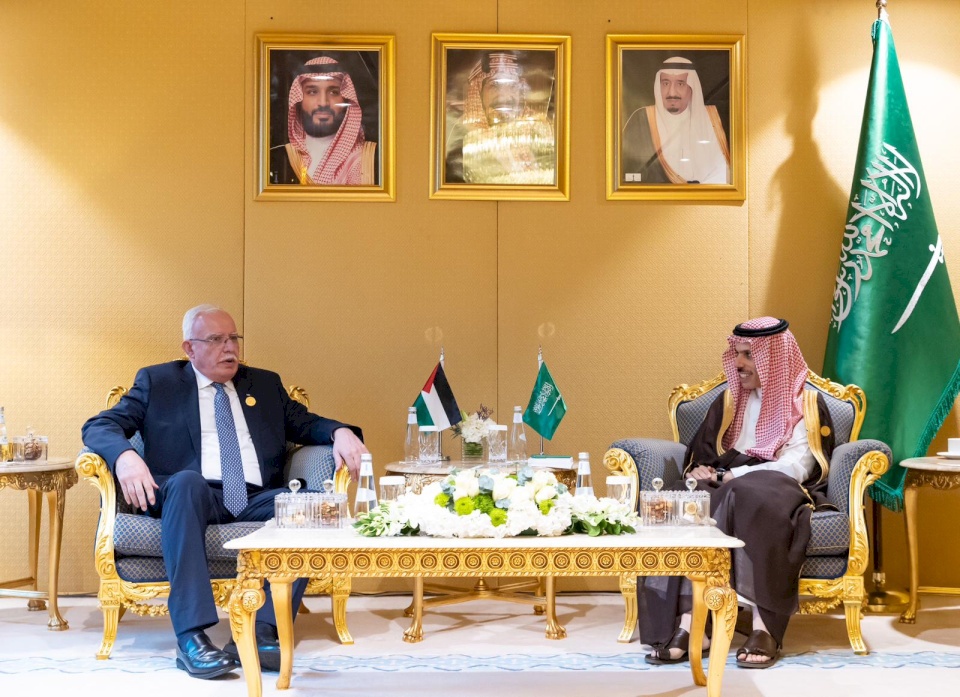 المالكي يلتقي نظيره السعودي الأمير فيصل بن فرحان