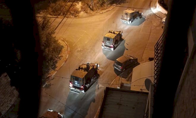 قوات الاحتلال تقتحم المنطقة الشرقية لنابلس