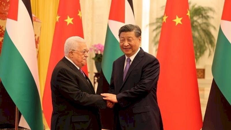 الرئيس عباس: واثقون بأن الصين تمتلك من القدرات المؤثرة عربياً ودولياً الكثير