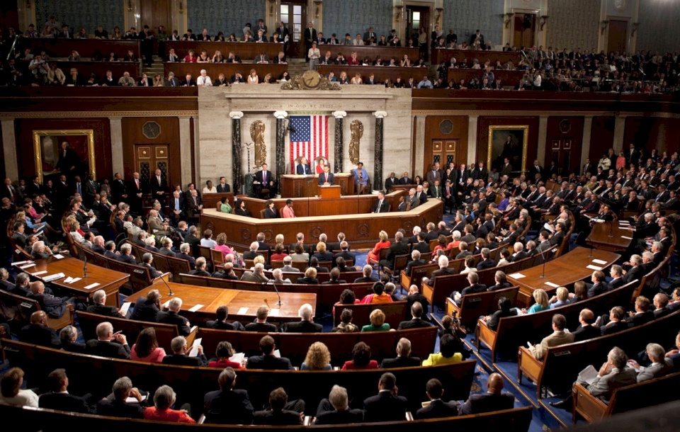 مشروع قرار في الكونغرس الأمريكي يدعم الاحتجاجات في إسرائيل
