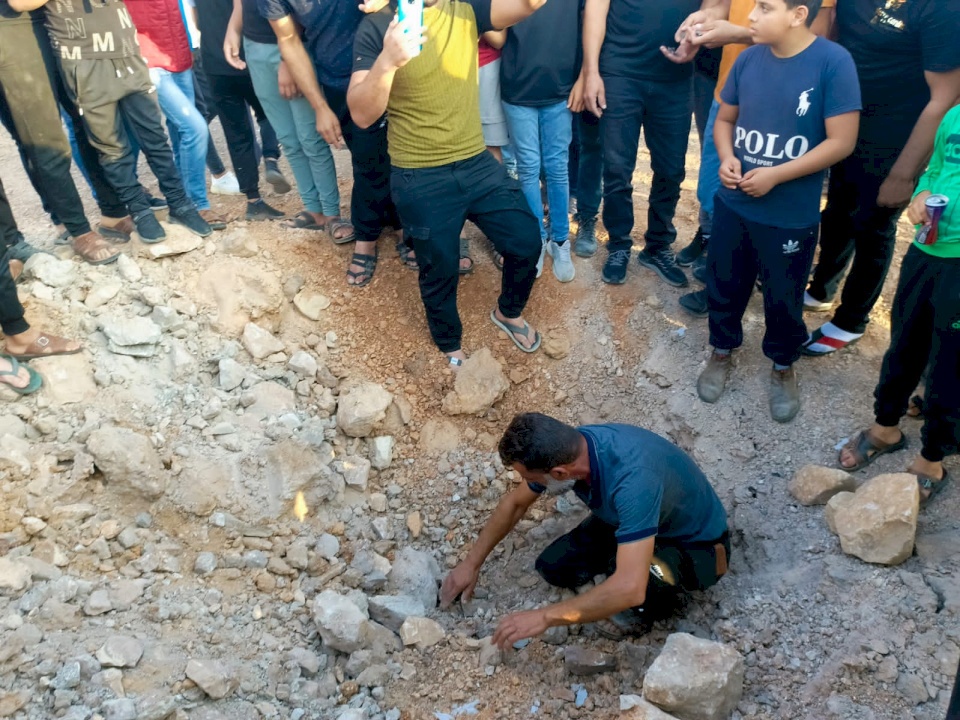 شهيد بسقوط صاروخ إسرائيلي على طولكرم