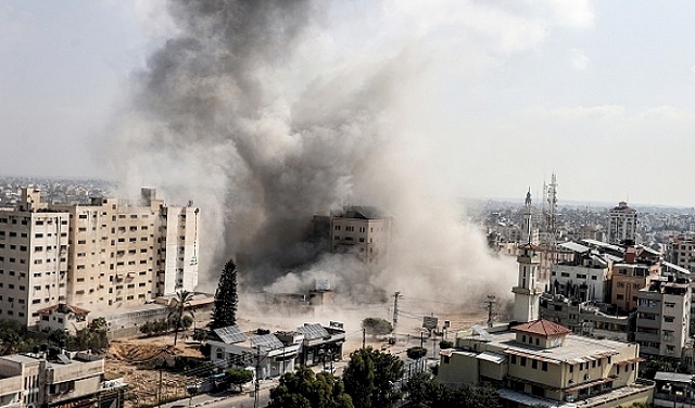 شهداء وجرحى بقصف إسرائيلي على مقر جمعية الهلال الأحمر بخان يونس