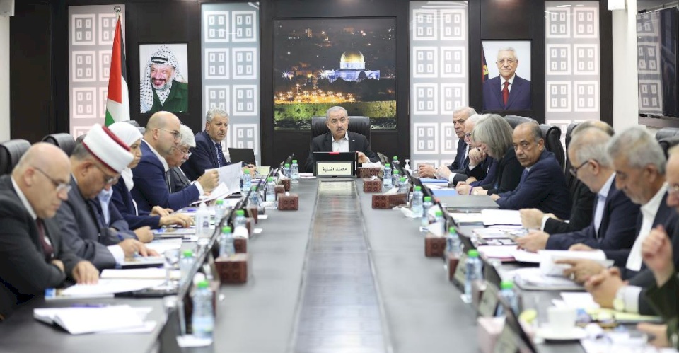 قرارات مجلس الوزراء في جلسته اليوم برام الله