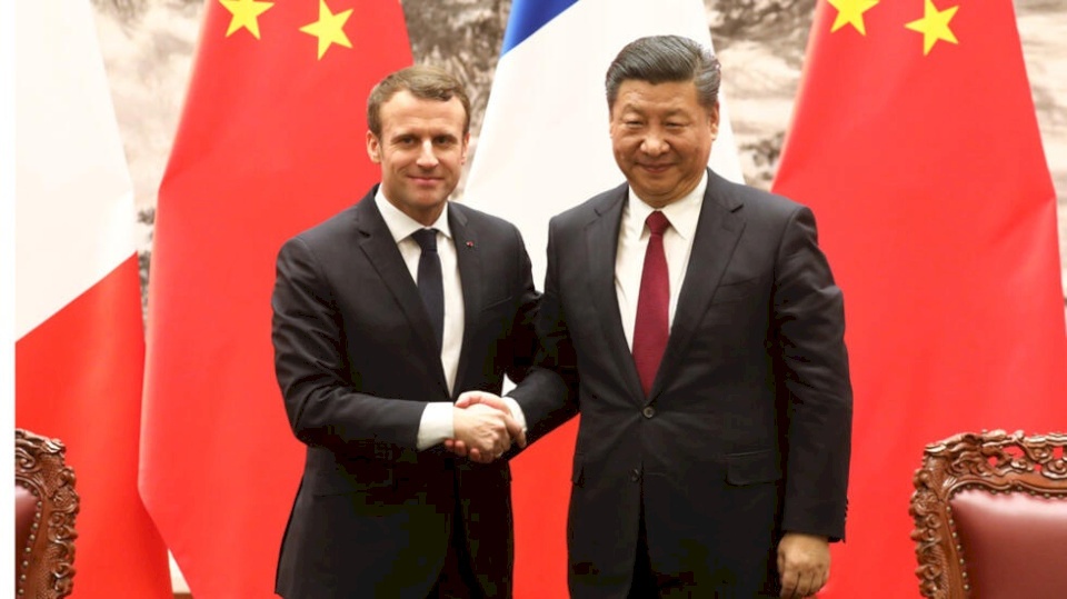 الرئيسان الصيني والفرنسي: حل الدولتين هو الطريق الأساسي لإنهاء الصراع
