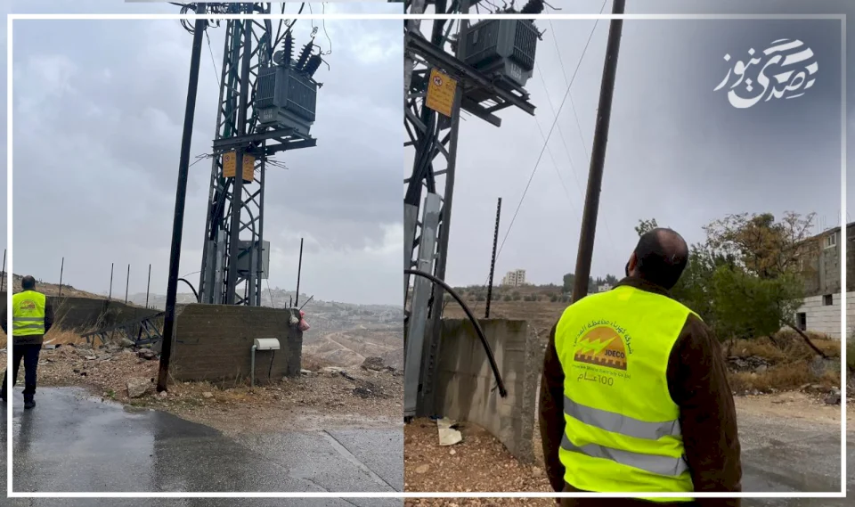 شركة كهرباء محافظة القدس تنجز مشروعًا لتطوير الشبكات الكهربائية قضاء بيت لحم