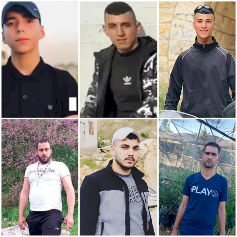 ستة شهداء برصاص الاحتلال في مخيم الفارعة