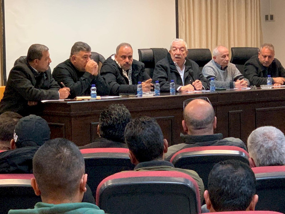 العالول يرأس لقاءً تشاورياً في نابلس لمناقشة التحديات وتوحيد الجهود ضد انتهاكات الاحتلال