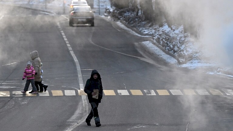 موسكو تسجّل 27.1 درجة تحت الصفر الليلة الماضية