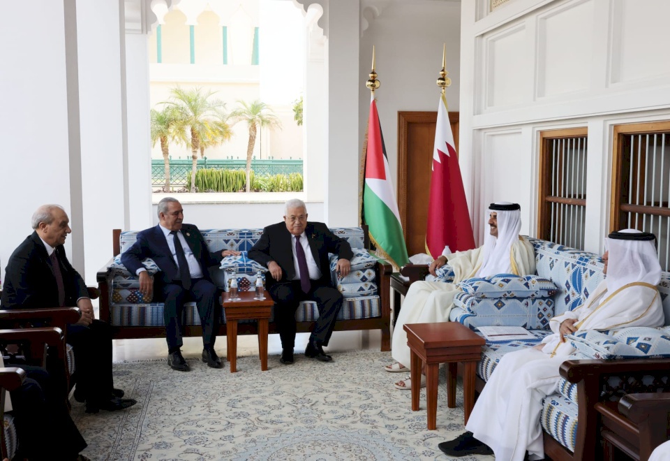 الرئيس عباس من قطر: نحذر من المخاطر المترتبة على شن الاحتلال هجوماً في رفح 
