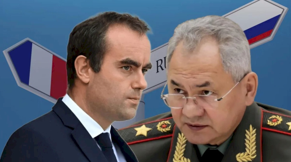 الأول منذ عامين.. اتصال هاتفي بين وزيري الدفاع الفرنسي والروسي