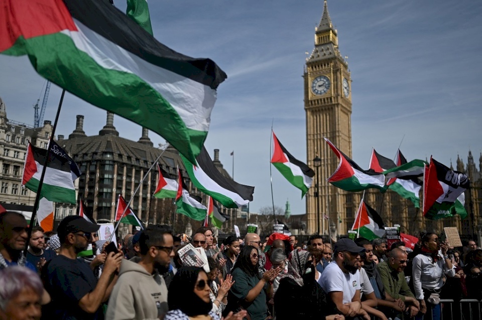 تظاهرات في عواصم ومدن حول العالم تنديدا بالعدوان على قطاع غزة