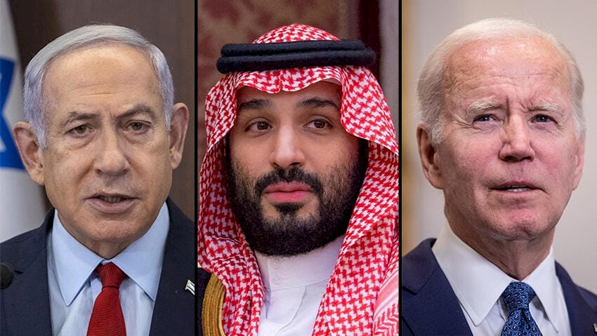 صحيفة أميركية: إدارة بايدن ستروج لاتفاق بمراحله النهائية بين إسرائيل والسعودية