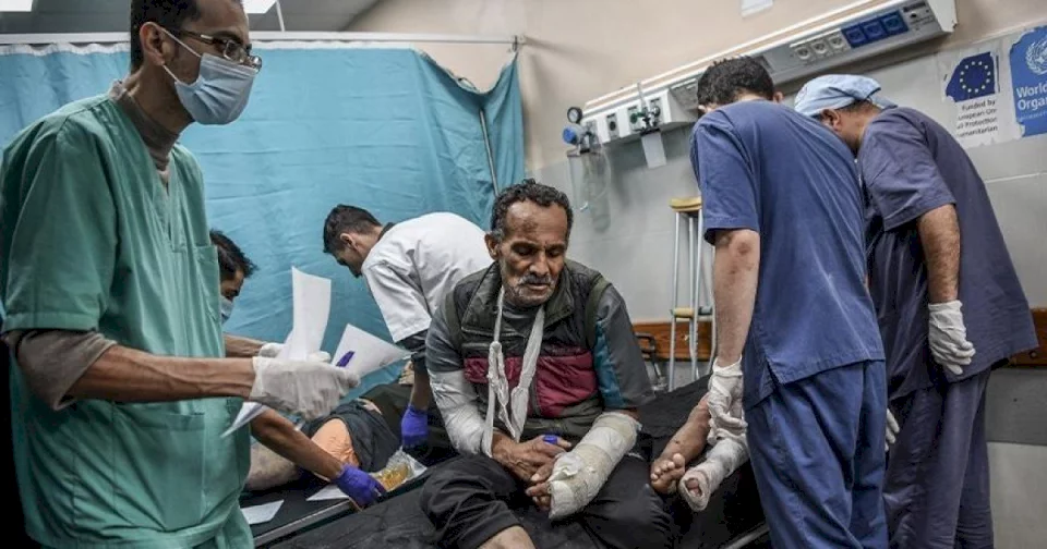 إصابات برصاص الاحتلال قرب نقطة توزيع المساعدات وسط قطاع غزة