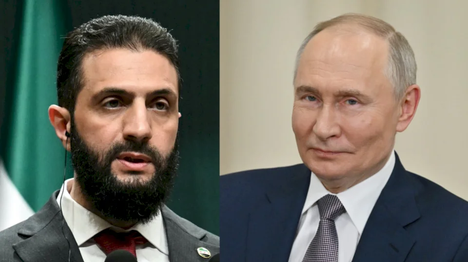 Al-Sharaa Meets Putin to Discuss Russian Military Presence in Syria