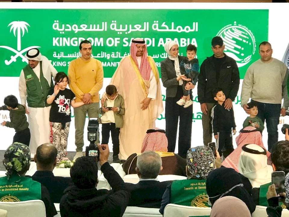 مركز الملك سلمان للإغاثة يدشن في الأردن برنامج "سمع السعودية" التطوعي لزراعة القوقعة للأطفال الفلسطينيين في قطاع غزة 