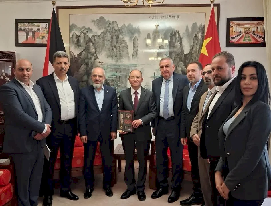جمعية رجال الأعمال الفلسطينيين- القدس تبحث مع سفير جمهورية الصين الشعبة سبل تعزيز العلاقات الاقتصادية المشتركة