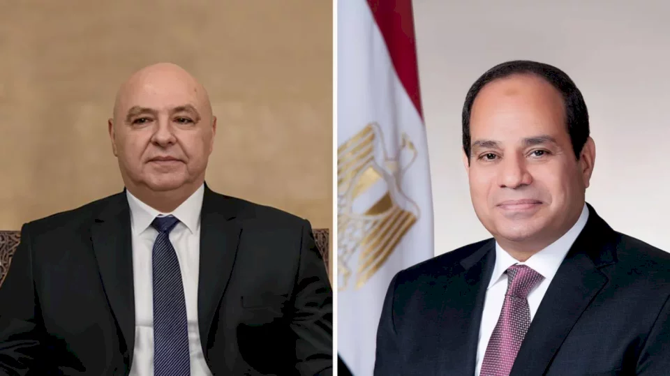 عون يلتقي السيسي ويطالب بإلزام إسرائيل بالانسحاب من كامل الأراضي اللبنانية