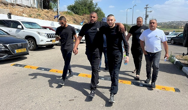 أحمد محاميد من زلفة يدخل معتقل الجلمة لقضاء محكوميته على خلفية هبة الكرامة