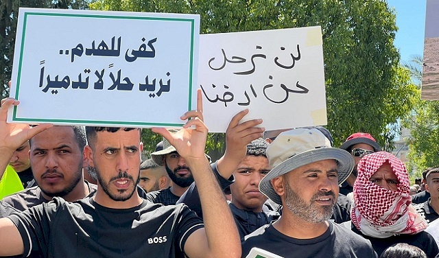 الهيئات القيادية في النقب: ندعو للتصعيد في الخطوات النضالية ضد هدم المنازل ومخطط التهجير