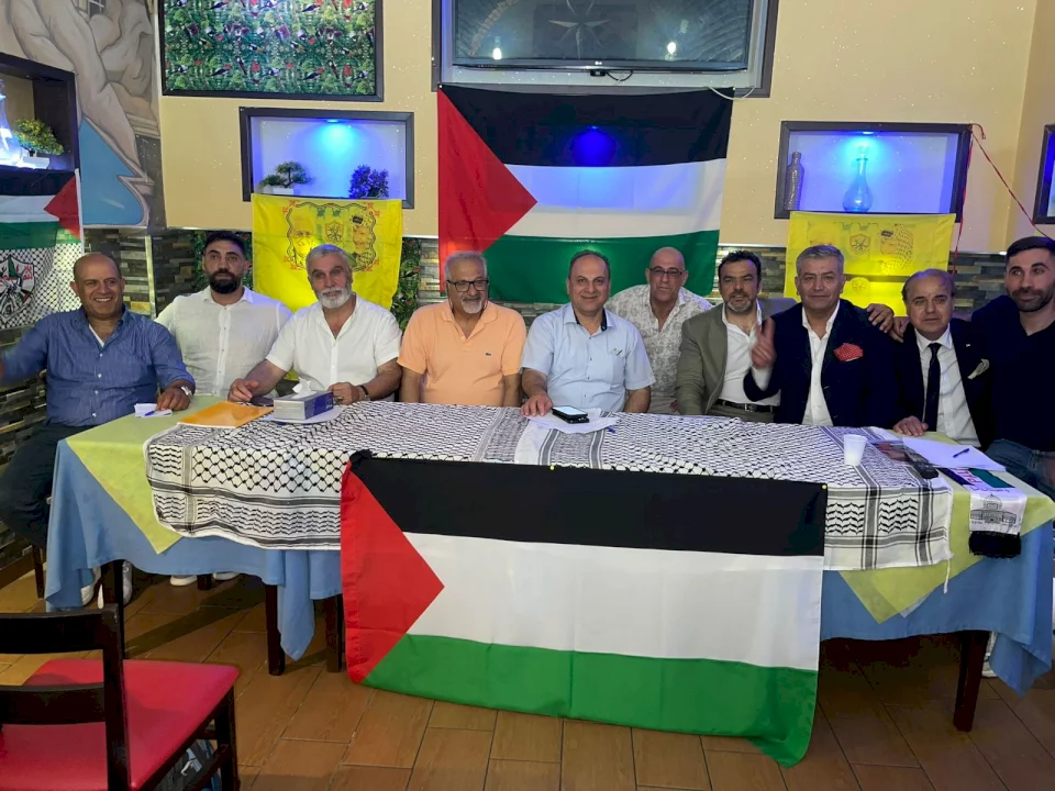 فتح تُعلن نتائج مؤتمر إقليم إيطاليا وانتخاب قيادة جديدة بالإجماع
