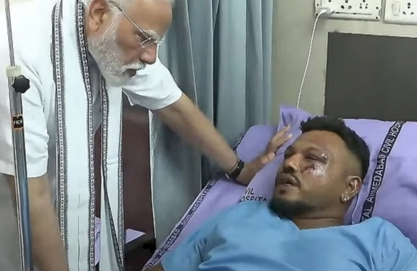الناجي الوحيد من كارثة الطائرة الهندية يروي تفاصيل هروبه قبل انفجارها